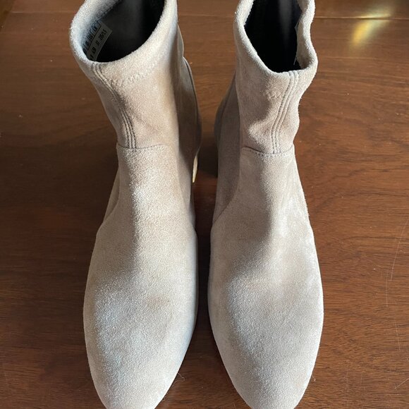 Stuart Weitzman Cashmere Grace Sock Booties US 6.5 - Picture 3 of 9